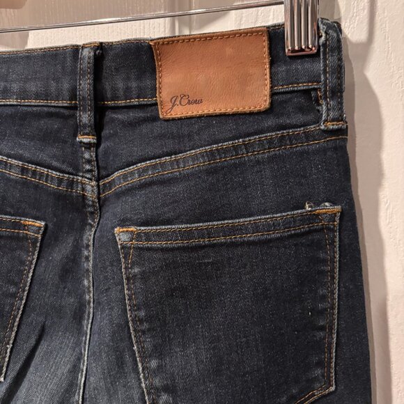 J. Crew Lookout High Rise Skinny Dark Wash Jeans - Picture 5 of 6
